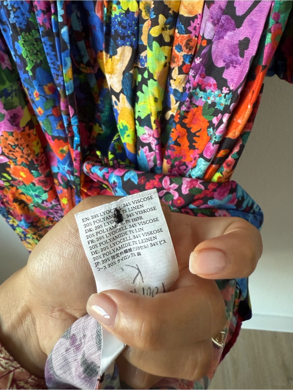 STINE GOYA Black Multicolor Floral Button-Up Dress - Picture 8 of 10